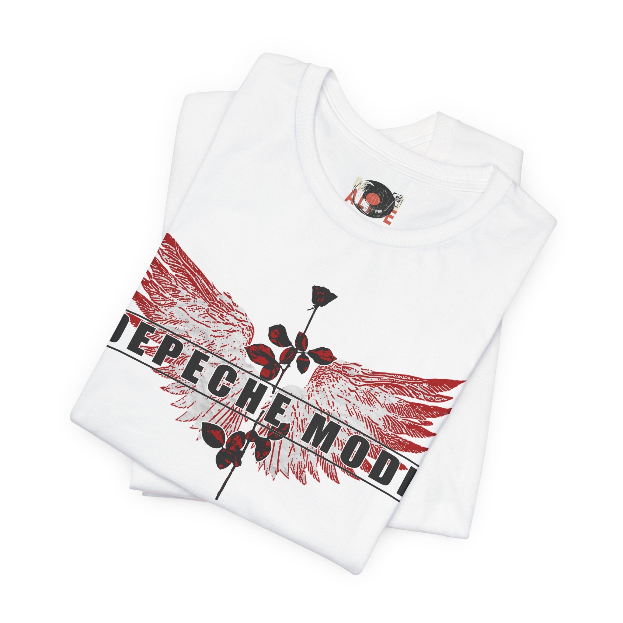 Depeche Mode Wings Rose T-Shirt | Band Logo Tee