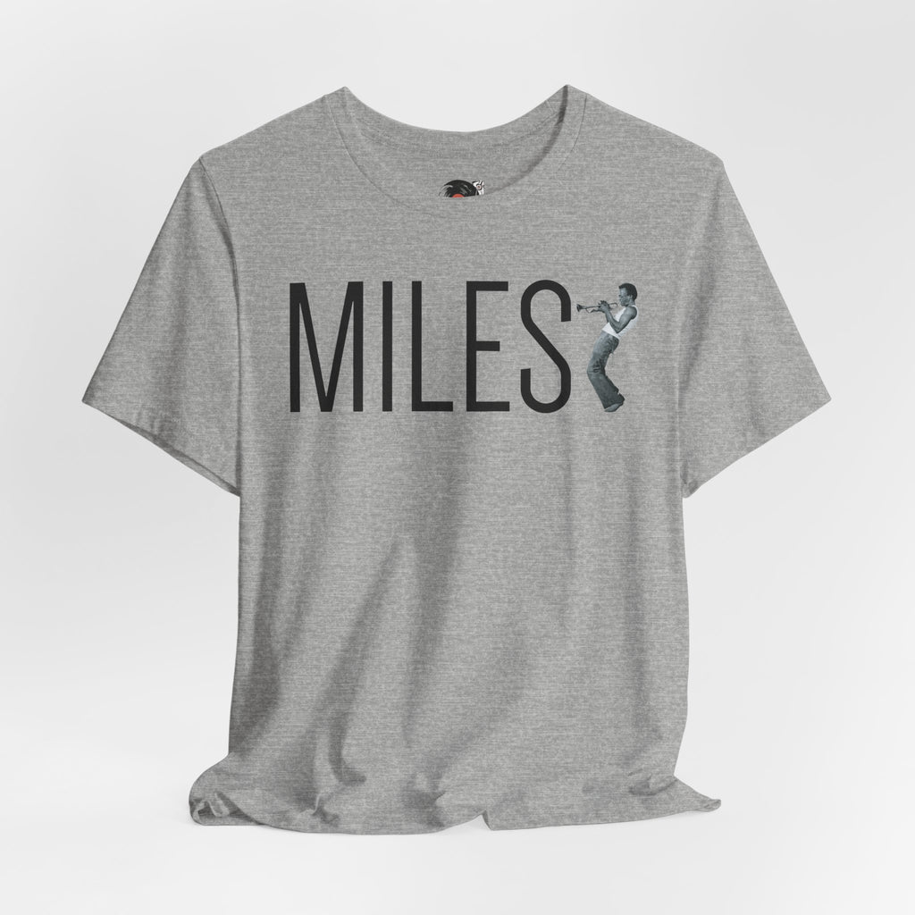 Miles Davis Jazz Music Unisex Tee, Vintage Minimalist Art Shirt, Cool Jazz Lover Gift, Retro Musician T-Shirt, Clean Design Top, Music