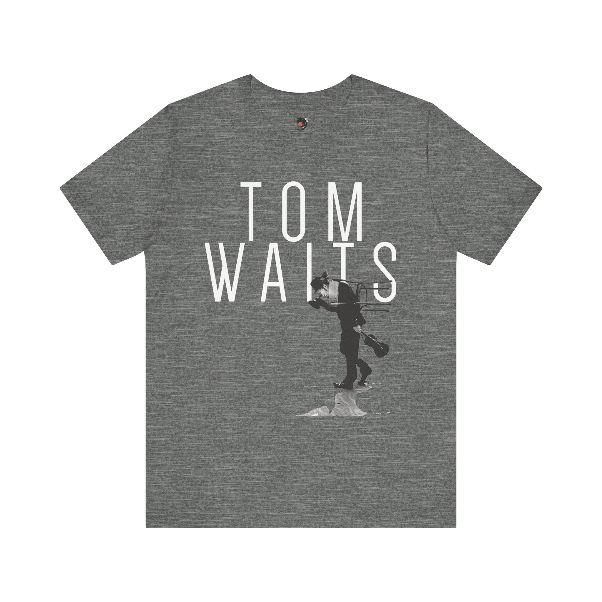 Tom Waits Fan Shirt, Unisex Music Tee, Jersey Short Sleeve Top, Vintage Music Shirt