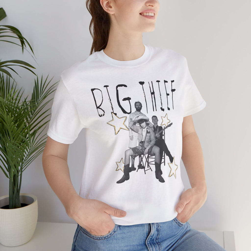 Big Thief Band Photo Tee — Vintage Indie Rock T-Shirt