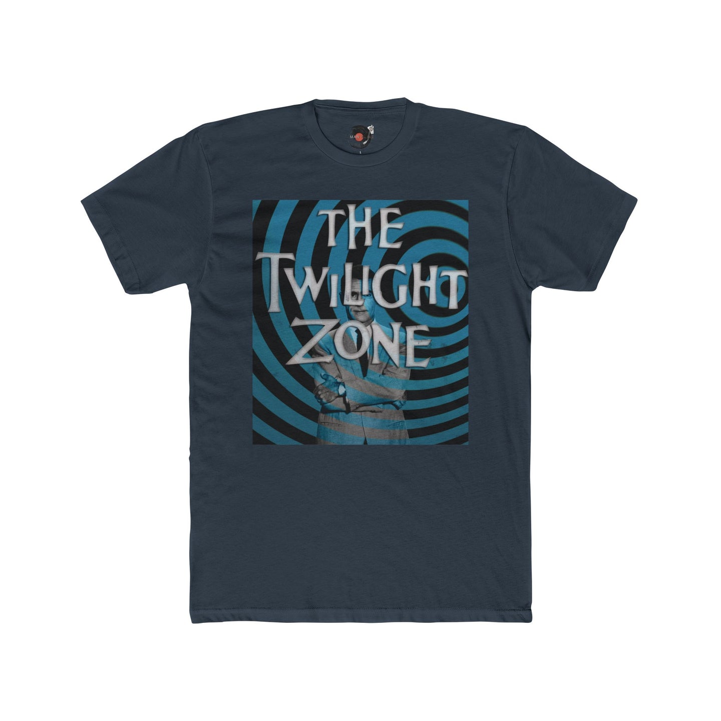 The Twilight Zone spiral logo Tee | Retro TV show graphic