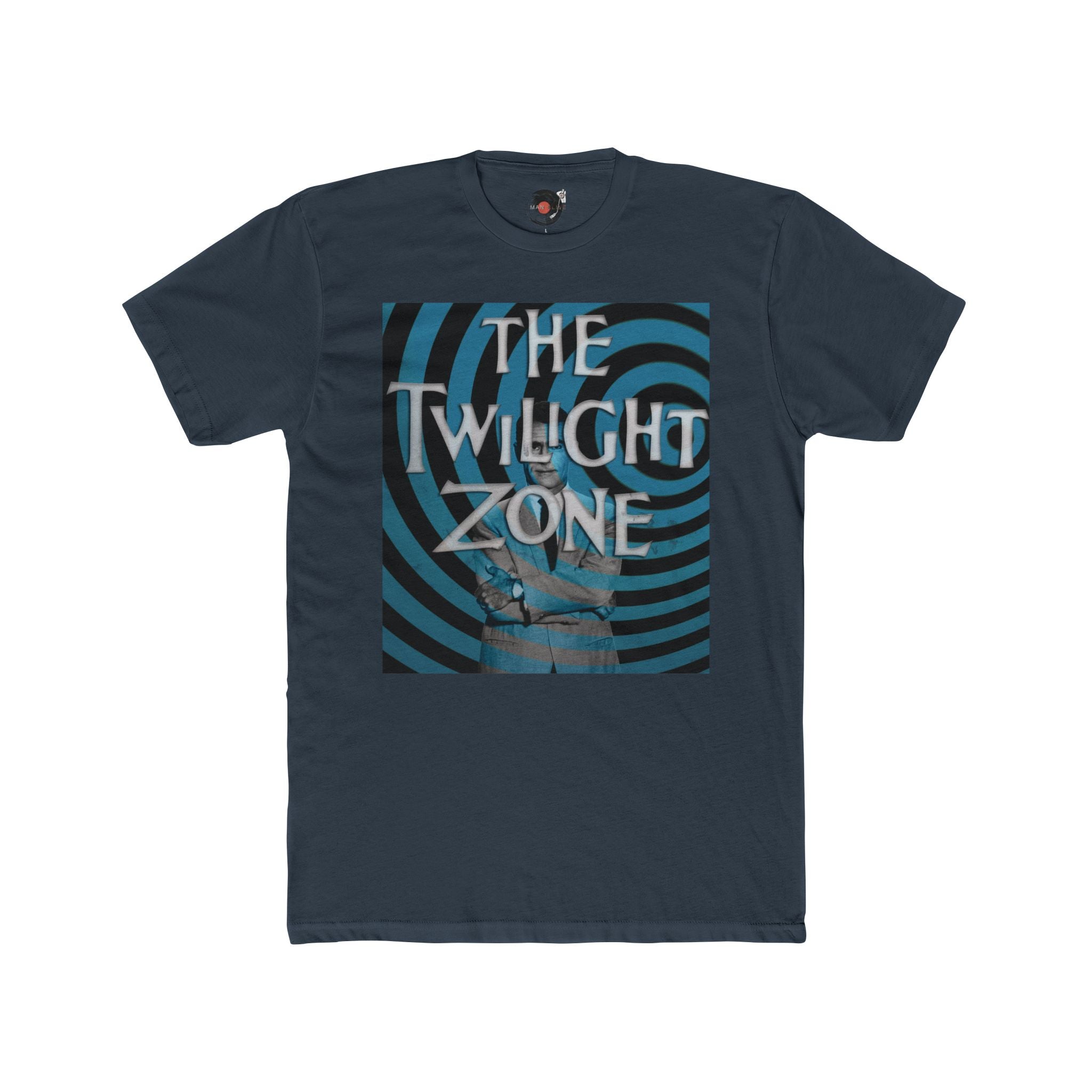 The Twilight Zone spiral logo Tee | Retro TV show graphic