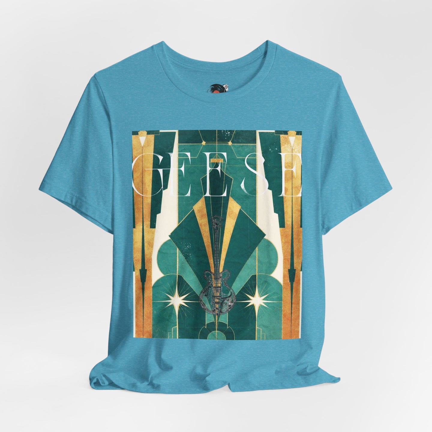 GEESE band Tee, Art Deco Inspire Graphic Tee, Vintage Style Shirt, Retro Tee, Gift for Art Lovers, Casual Wear