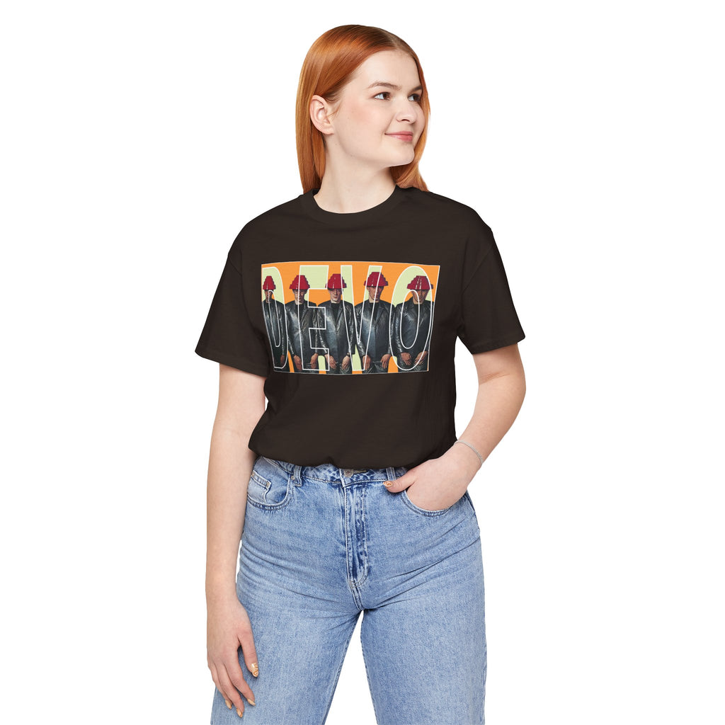 Devo Retro Pop Art Band Tee — Devo Graphic T-Shirt