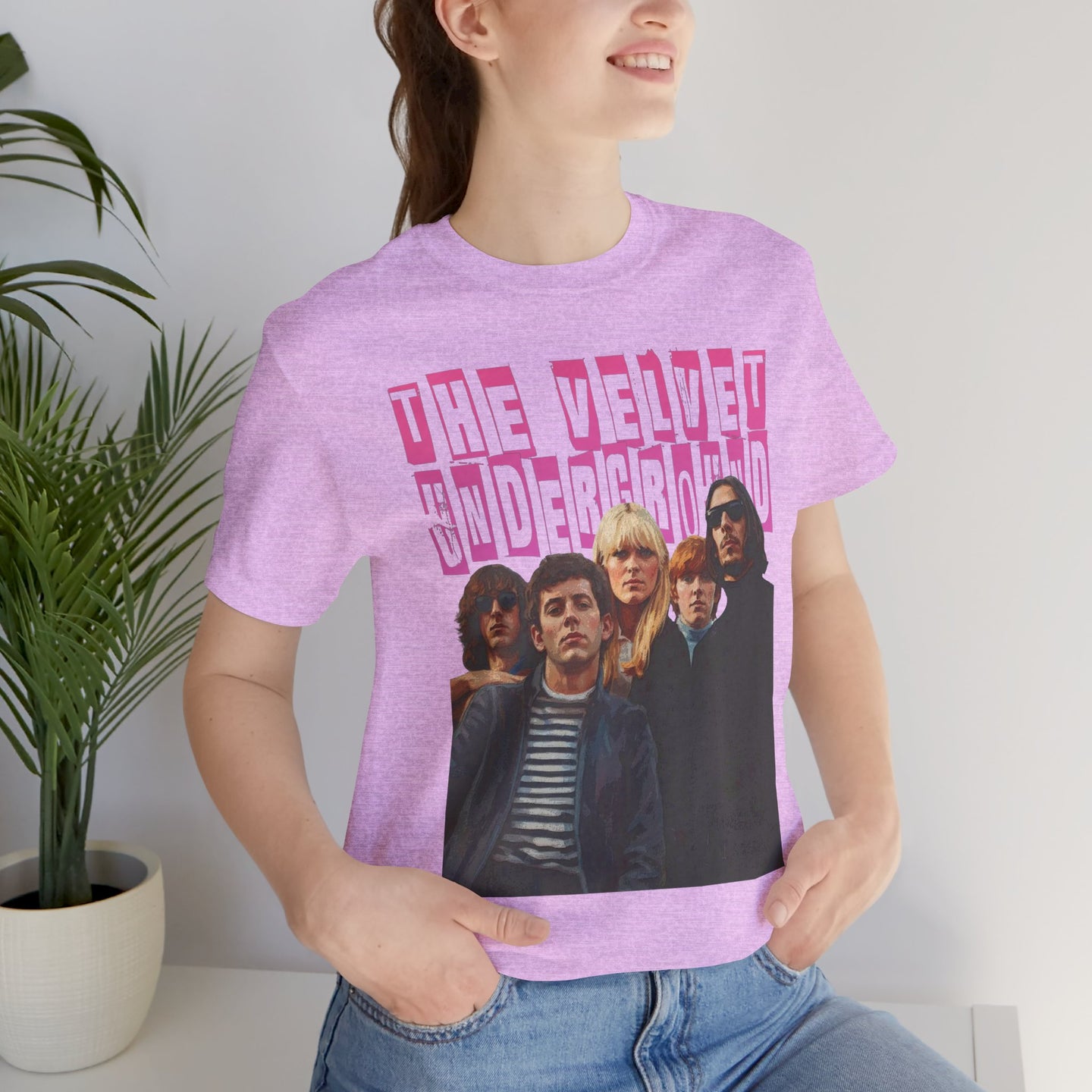 Velvet Underground Unisex Jersey Short Sleeve Tee