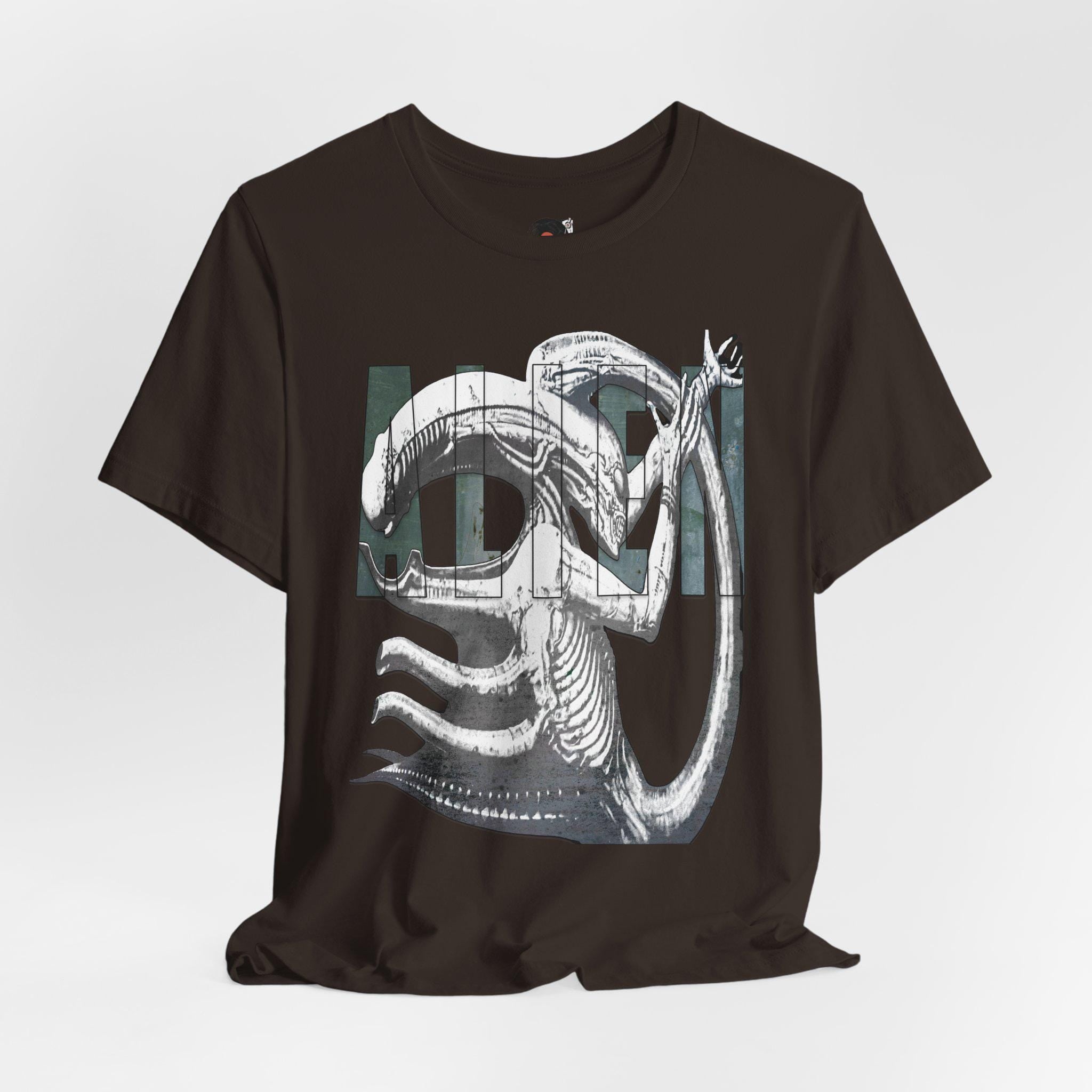 Sci-Fi Alien Illustration Tee | Alien Movie Graphic Shirt