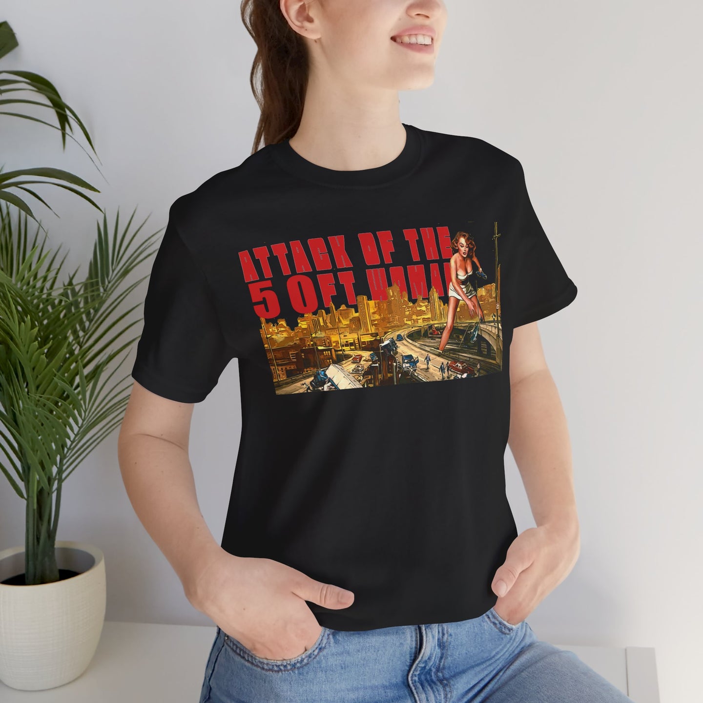 Attack of the 50 Ft. Woman Vintage Movie T-Shirt