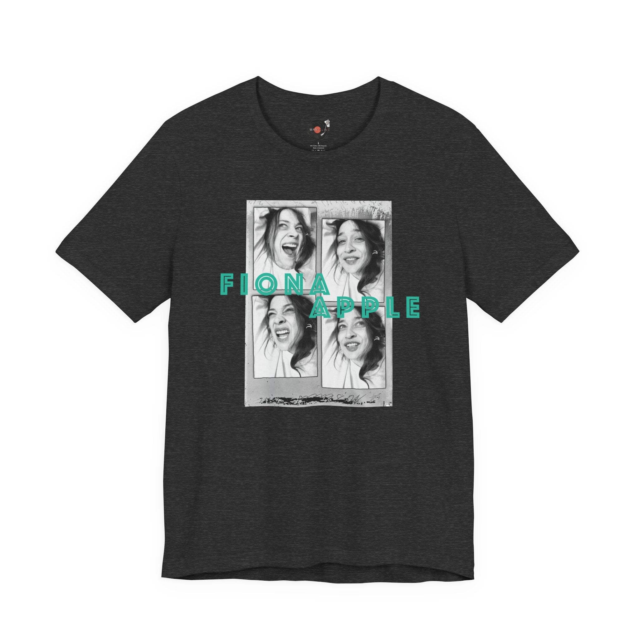 Fiona Apple Collage Tee T-Shirt | Portrait Music Graphic