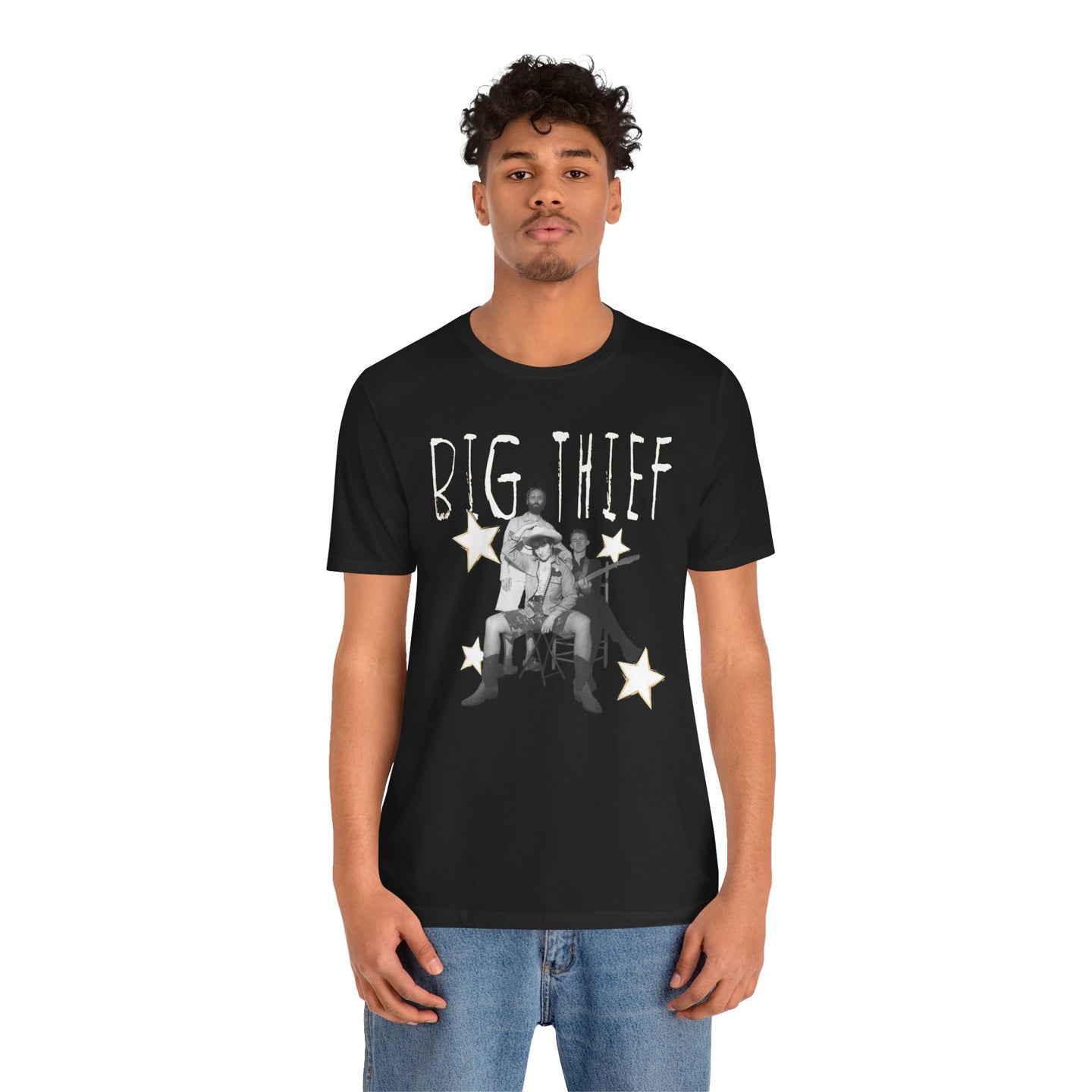 Big Thief Band Photo Tee — Vintage Indie Rock T-Shirt