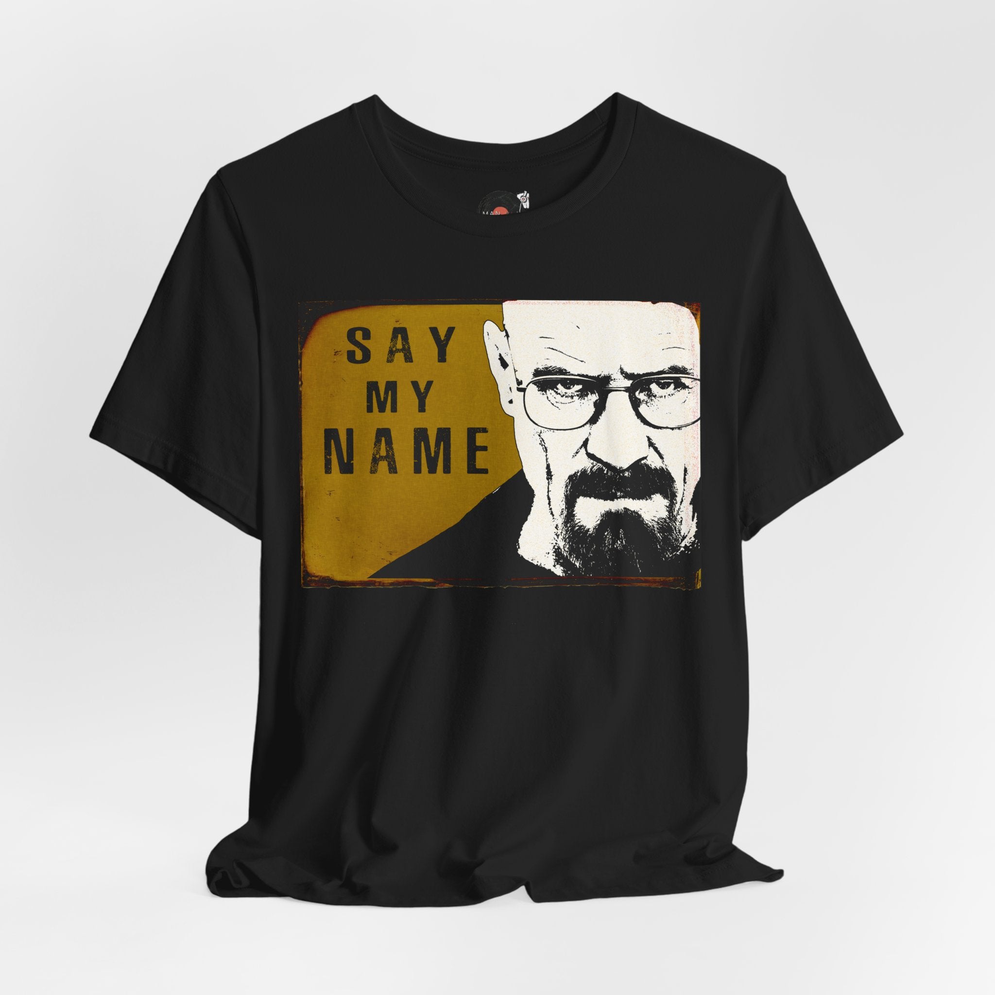 Say My Name Walter White Tee | Retro Breaking Bad Portrait