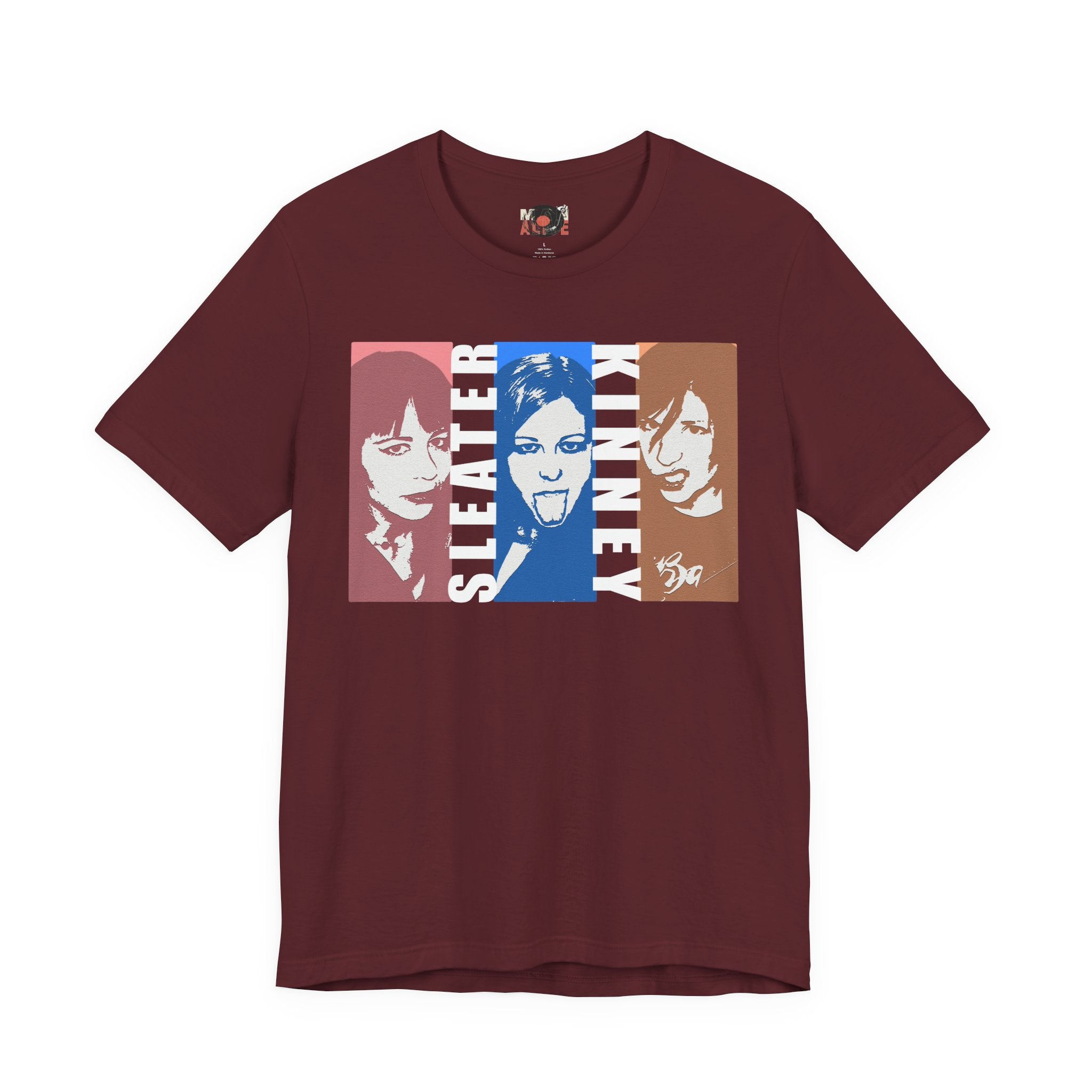 Sleater-Kinney Band Portrait T-Shirt | Indie Rock Tee
