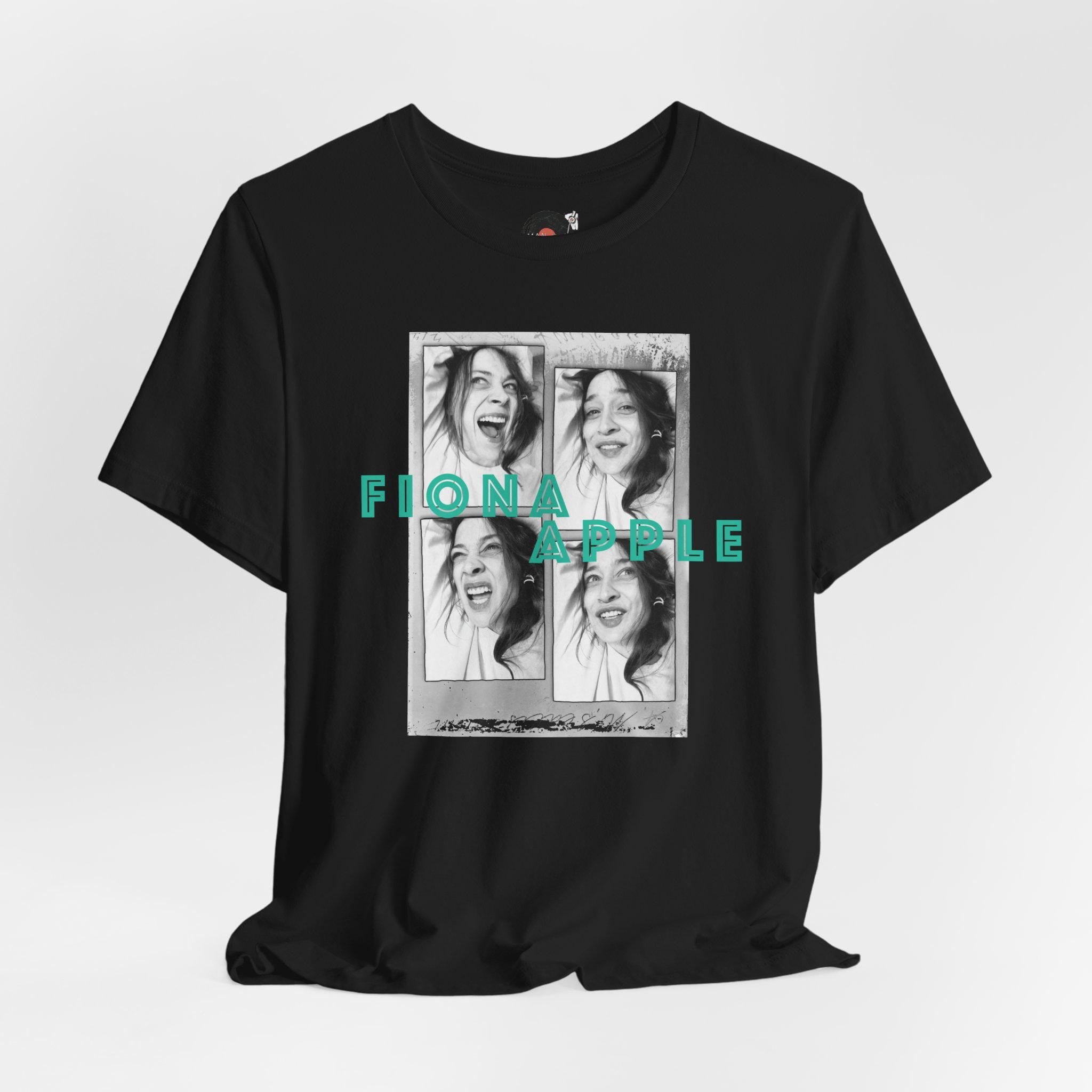 Fiona Apple Collage Tee T-Shirt | Portrait Music Graphic
