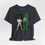 Eric B & Rakim Hip Hop Duo Graphic Tee | Black Green Rap Photo Print