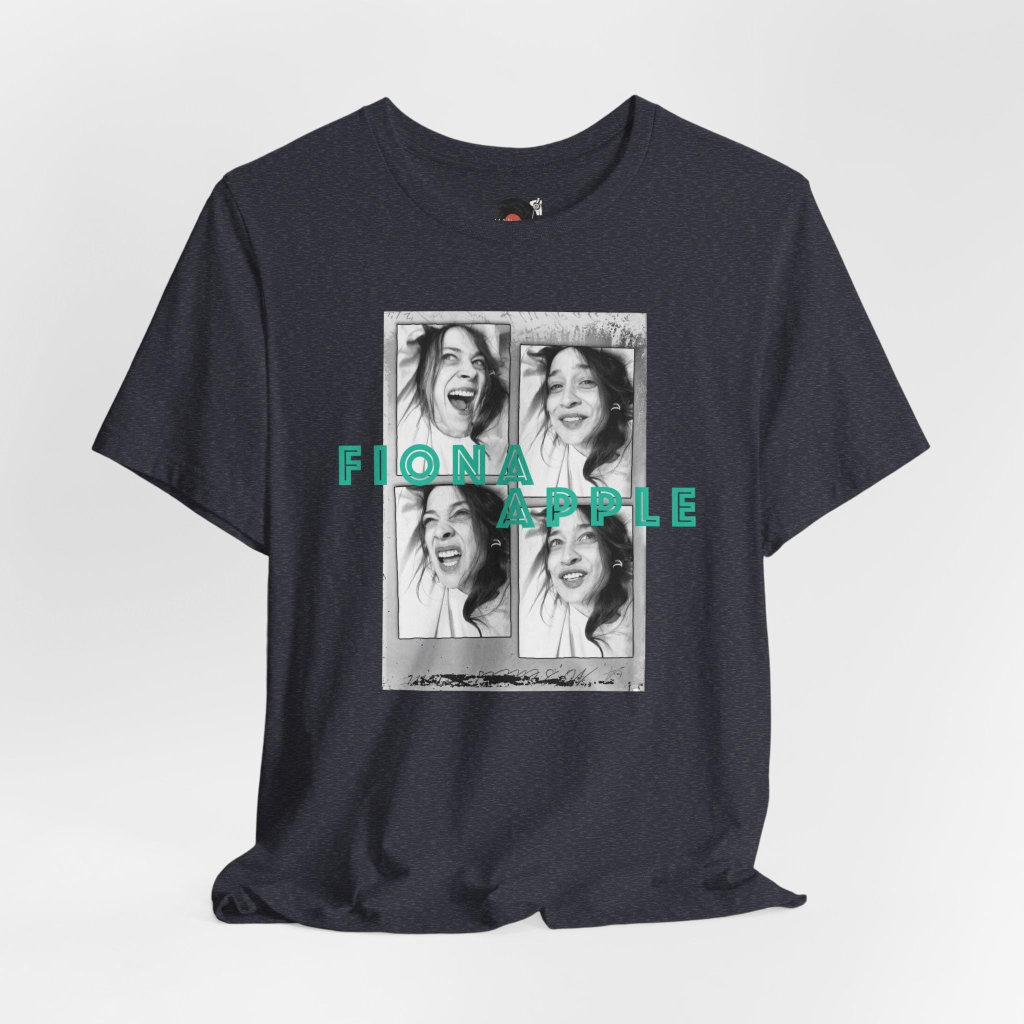 Fiona Apple Collage Tee T-Shirt | Portrait Music Graphic