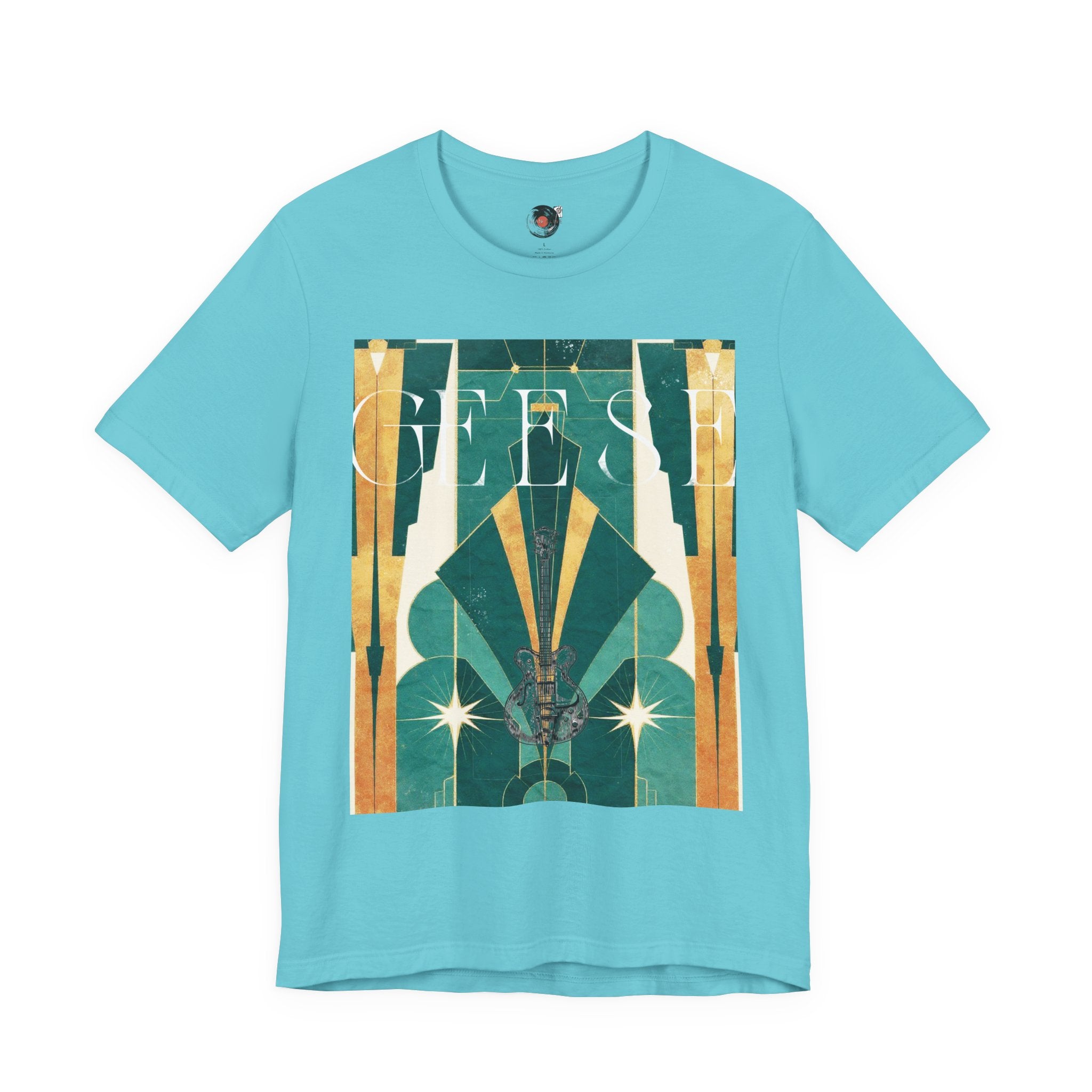 GEESE band Tee, Art Deco Inspire Graphic Tee, Vintage Style Shirt, Retro Tee, Gift for Art Lovers, Casual Wear