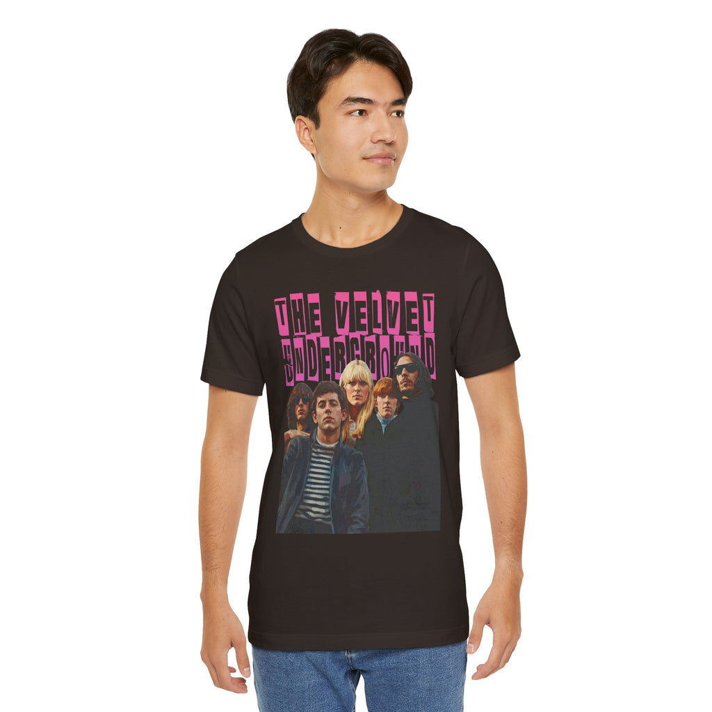 Velvet Underground Unisex Jersey Short Sleeve Tee
