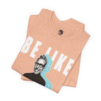 Be Like Jeff portrait T-Shirt | Jeff Goldblum retro typography