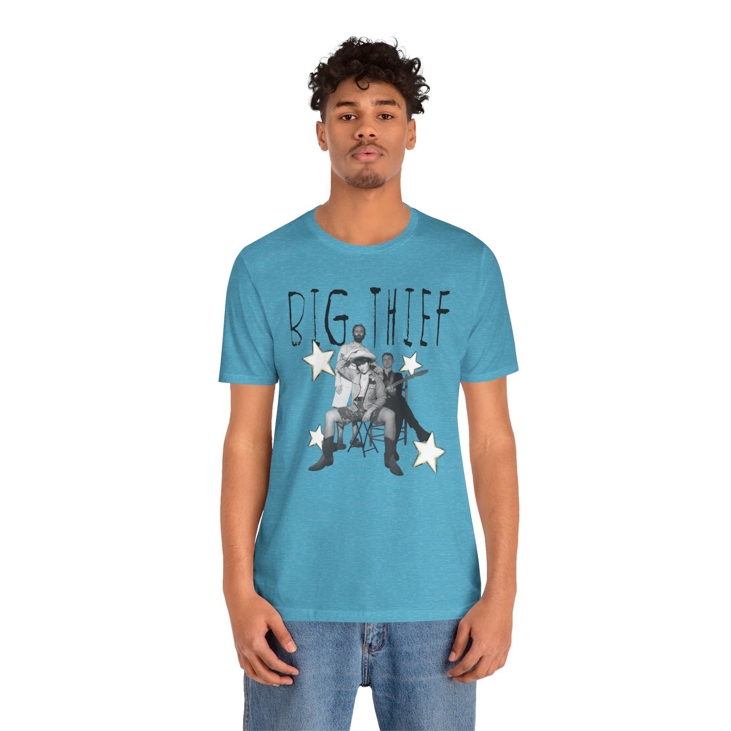 Big Thief Band Photo Tee — Vintage Indie Rock T-Shirt