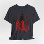 Evil Dead silhouette tee | Horror movie shirt, spooky tree design