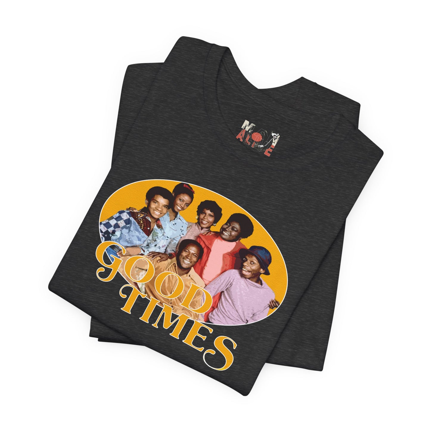 Good Times 70s Retro Family Portrait Tee | Vintage TV Photo