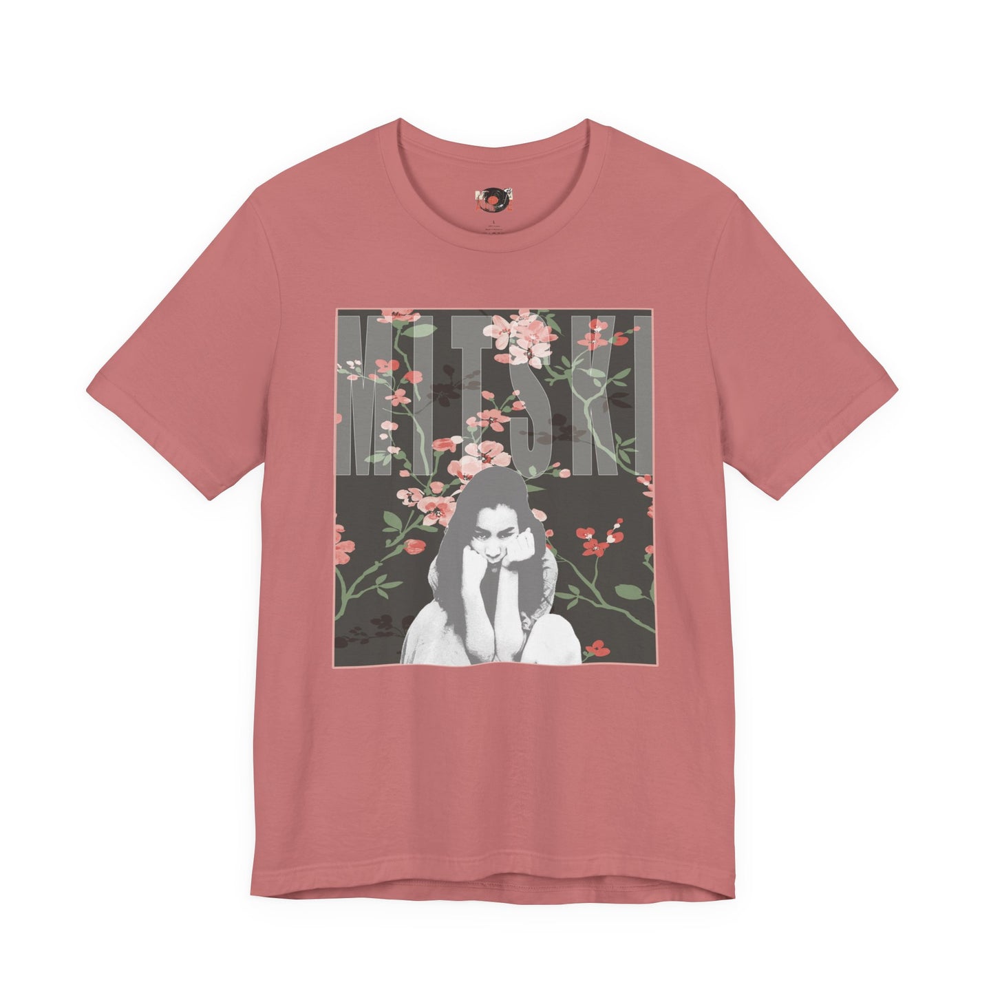 Mitski Floral Forest Illustration T-Shirt | Indie Rock Music Graphic Tee