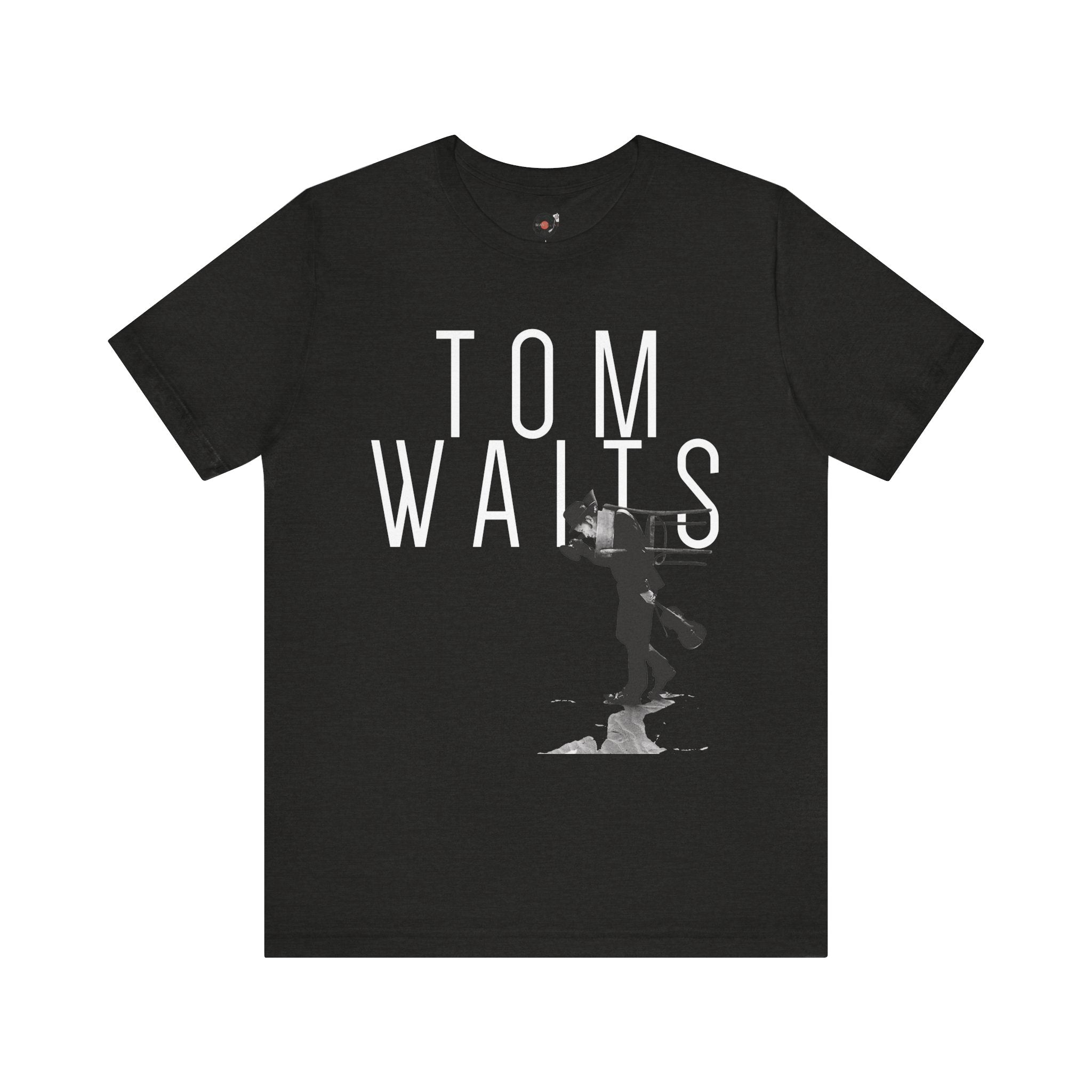 Tom Waits Fan Shirt, Unisex Music Tee, Jersey Short Sleeve Top, Vintage Music Shirt
