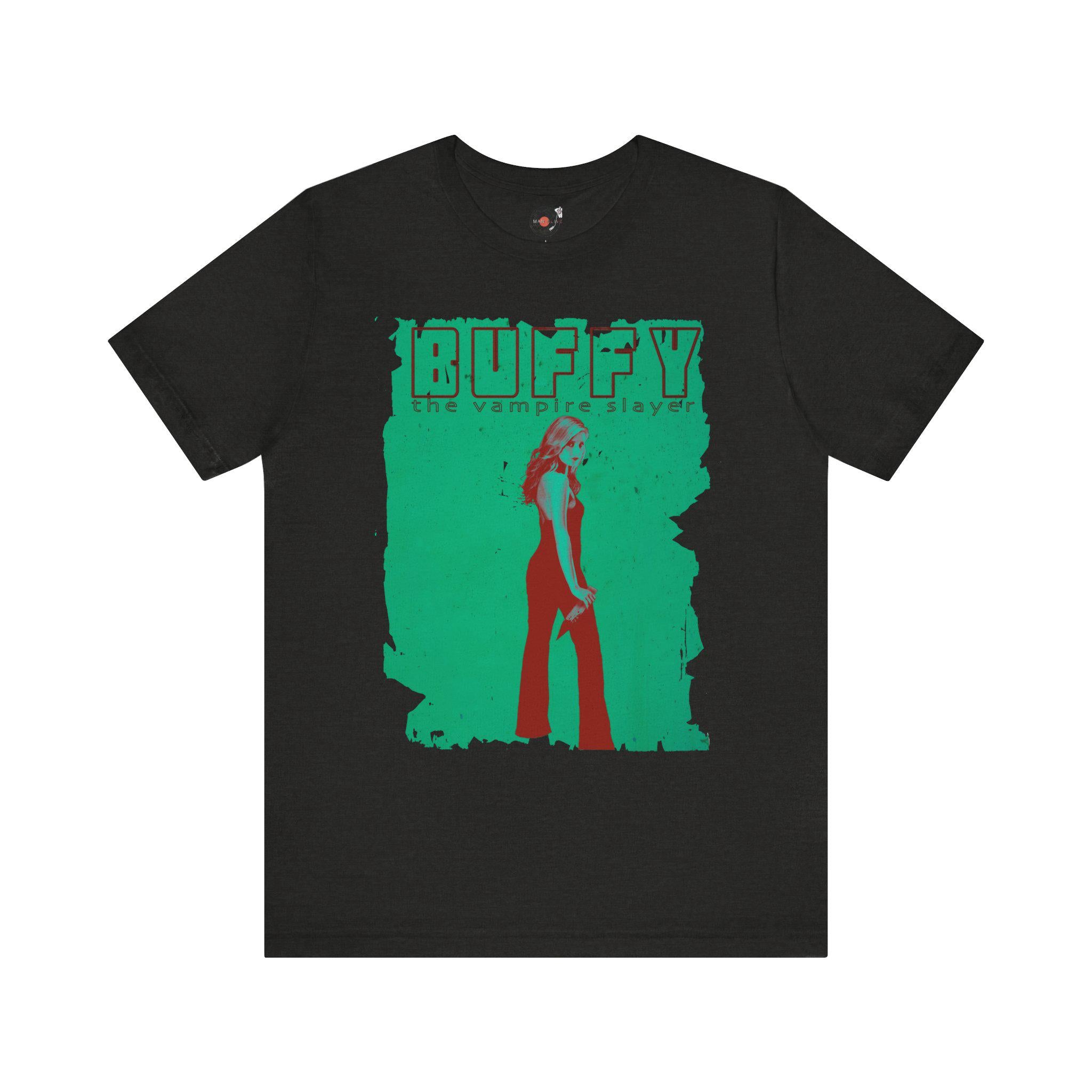 Buffy the Vampire Slayer Retro Poster Tee | Graphic T-Shirt