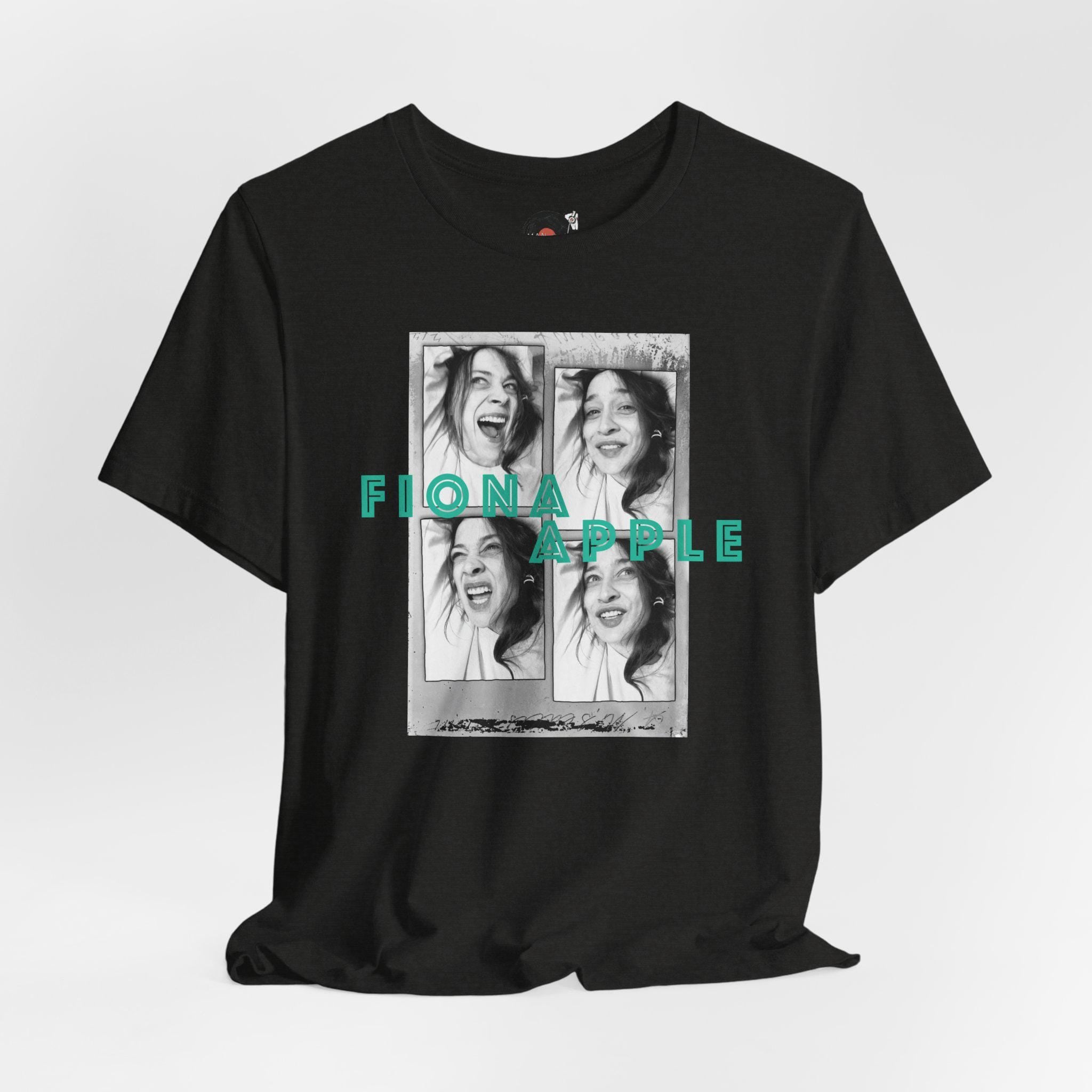 Fiona Apple Collage Tee T-Shirt | Portrait Music Graphic