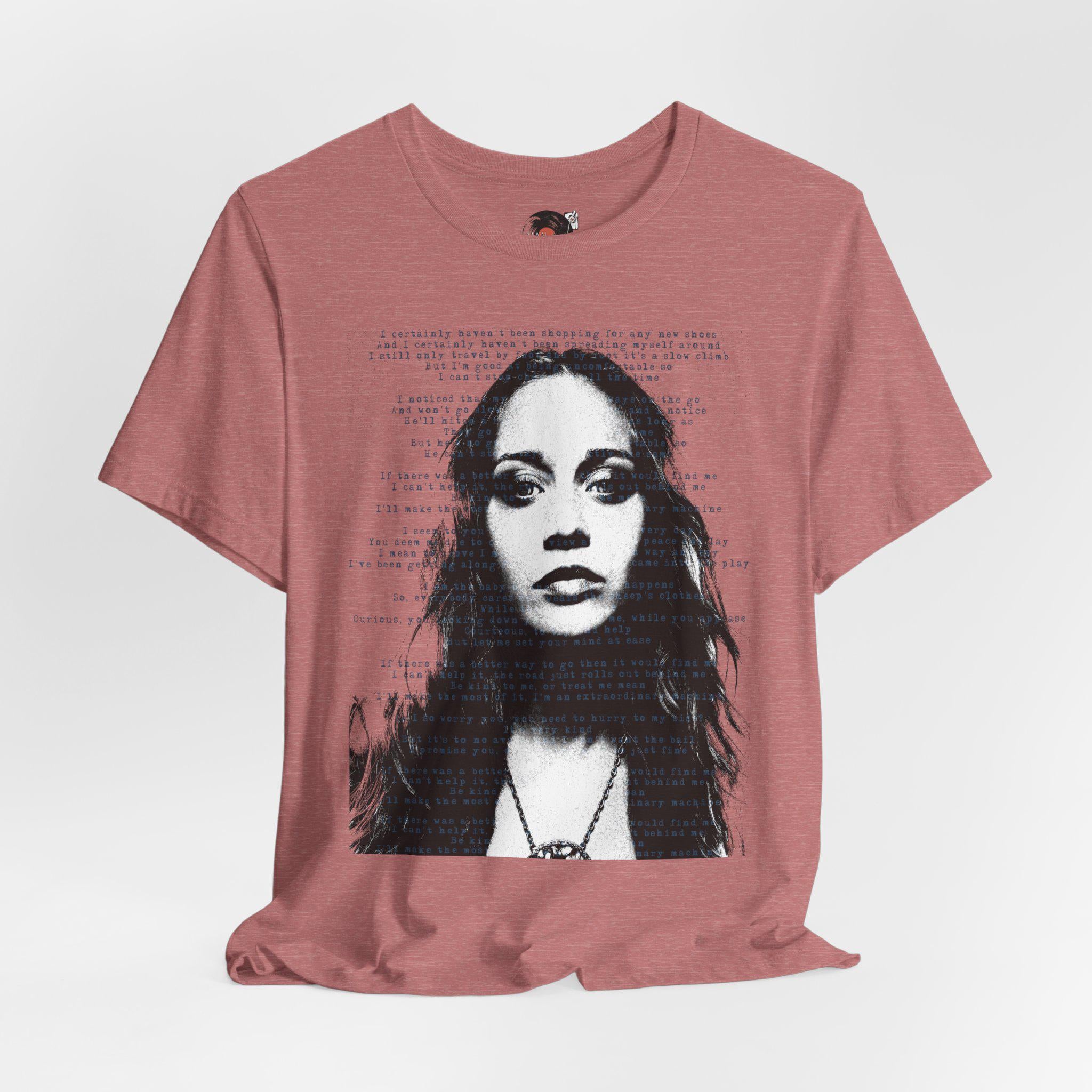 Fiona Apple Portrait Extraordinary Machine Grunge T-Shirt
