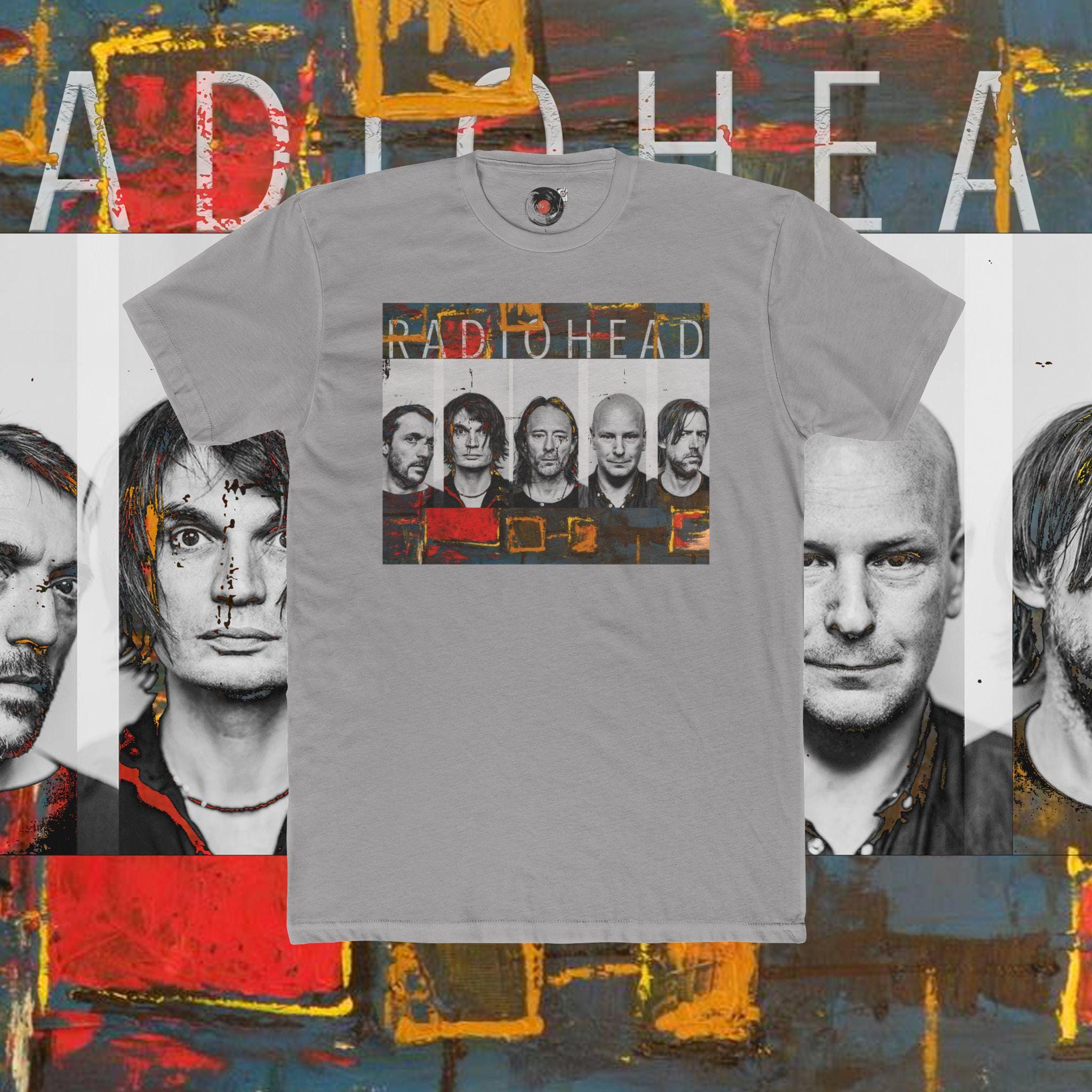 Radiohead Band T-Shirt, Alternative Rock Music Tee, Unisex Crew Neck Top, Concert Merch, Festival Apparel