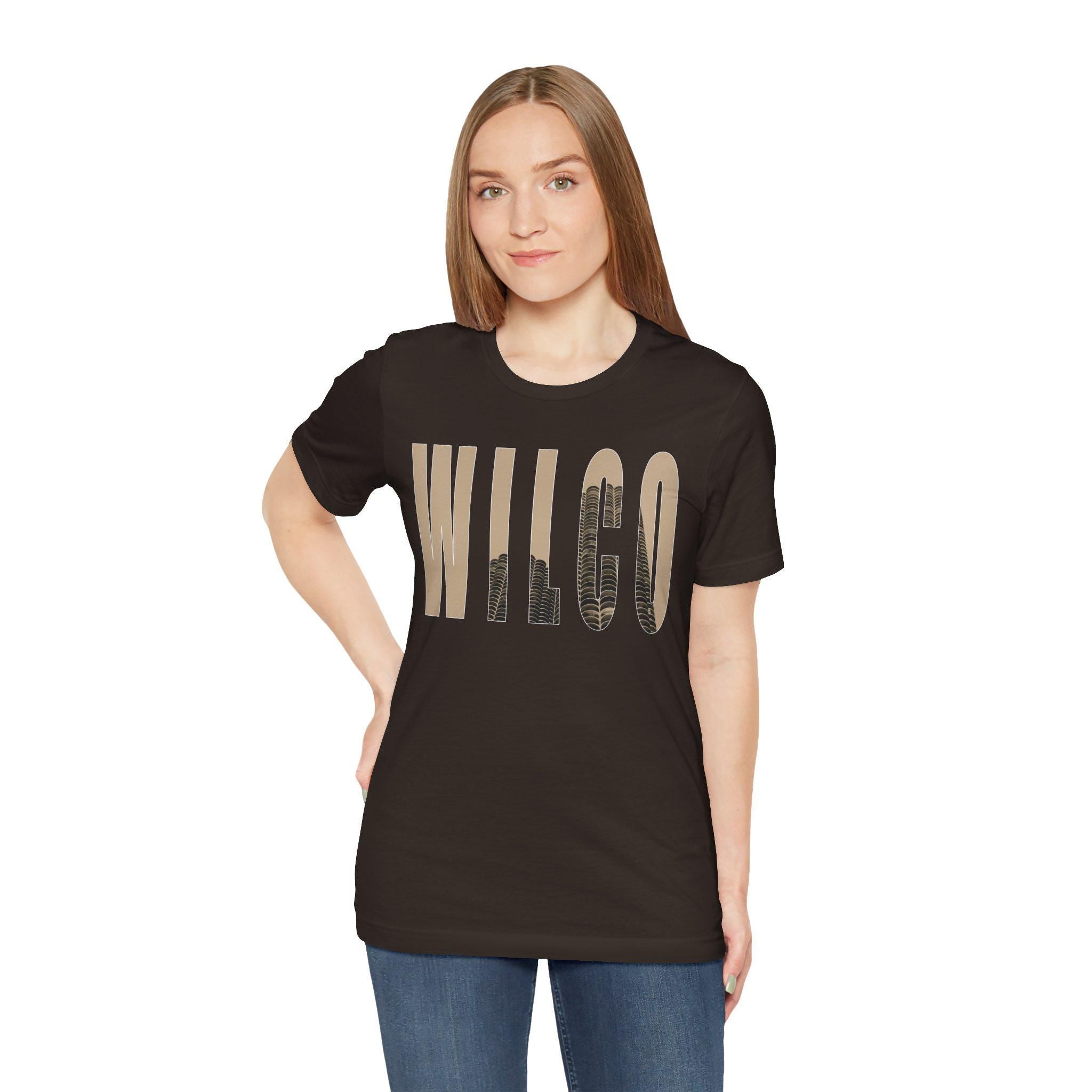 Wilco Yankee Hotel Foxtrot T-Shirt | Vintage Band Lettering