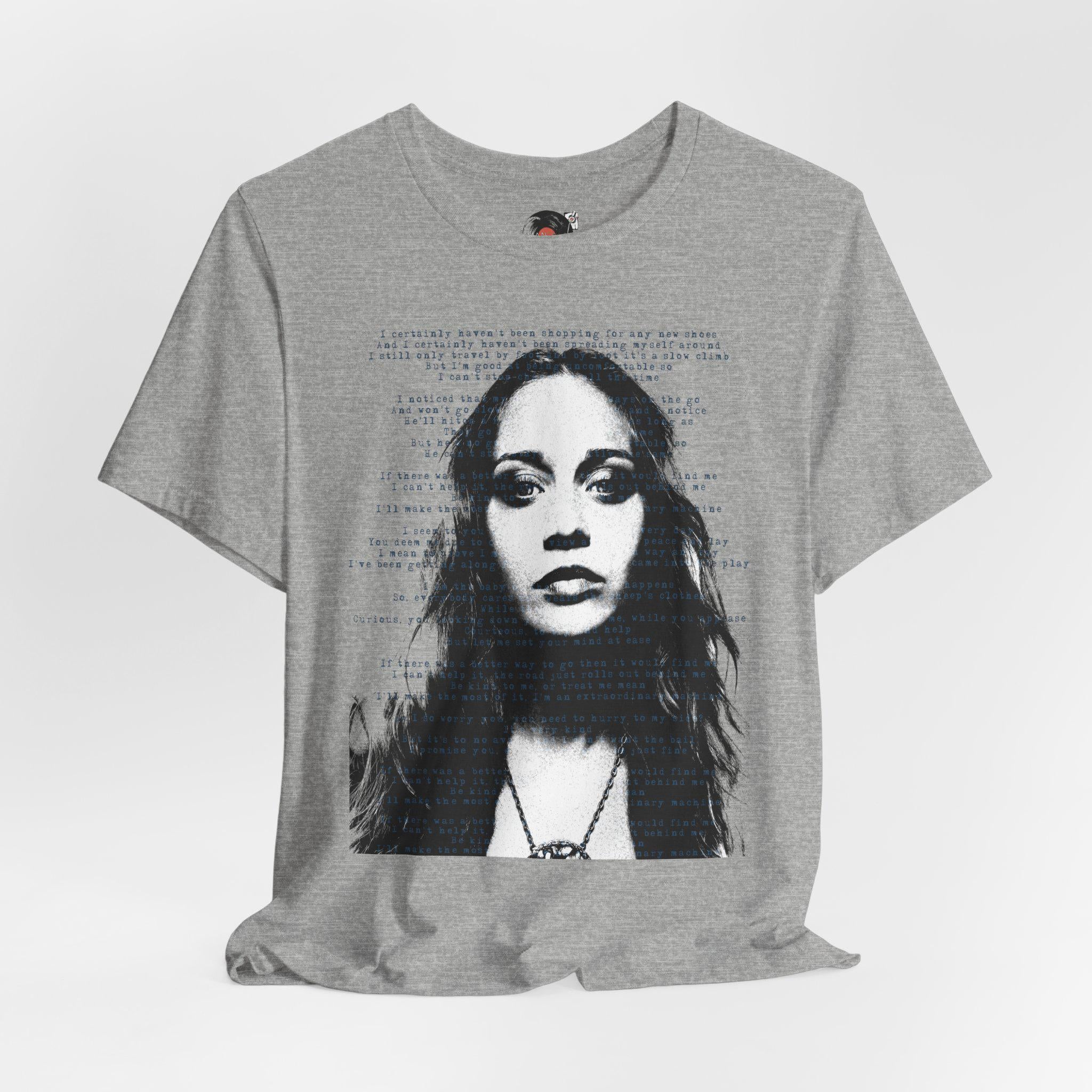 Fiona Apple Portrait Extraordinary Machine Grunge T-Shirt