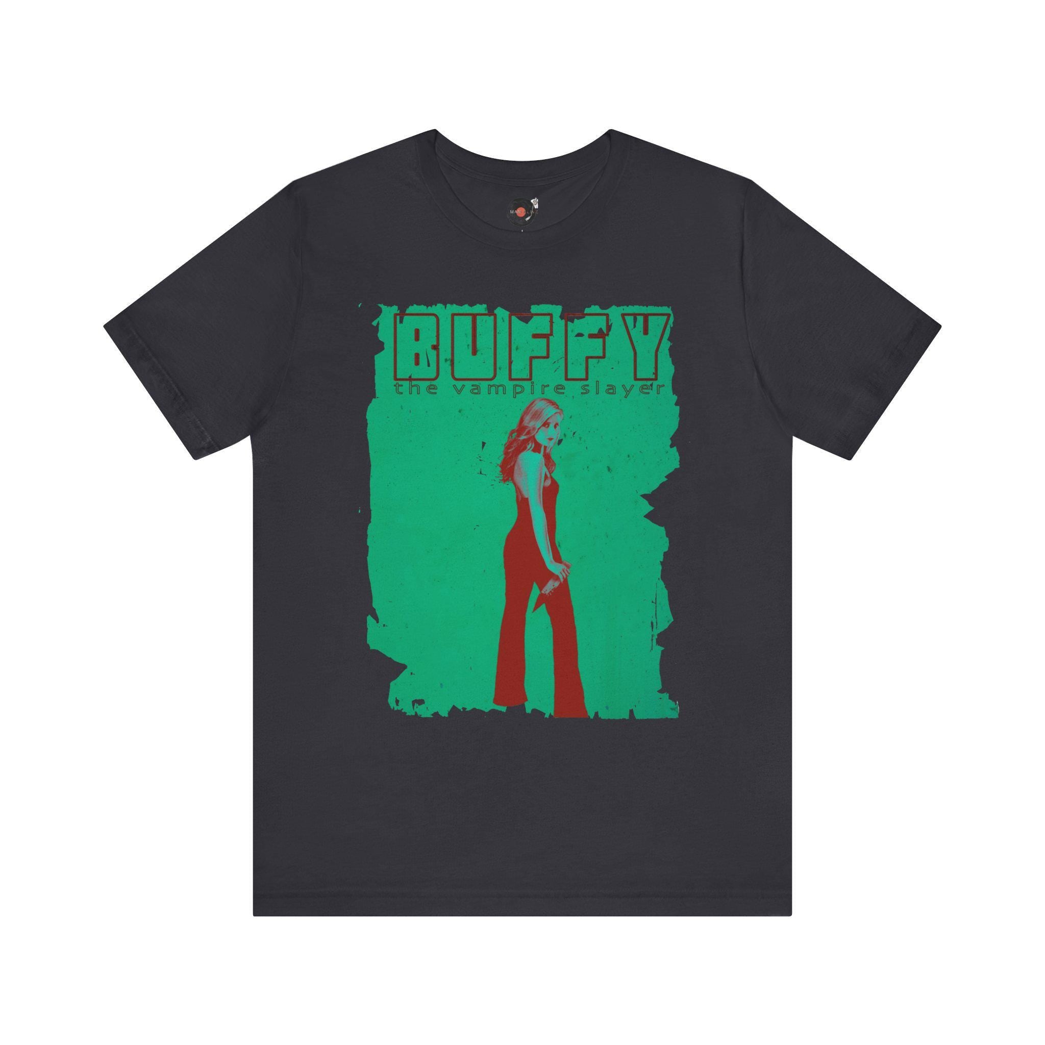 Buffy the Vampire Slayer Retro Poster Tee | Graphic T-Shirt