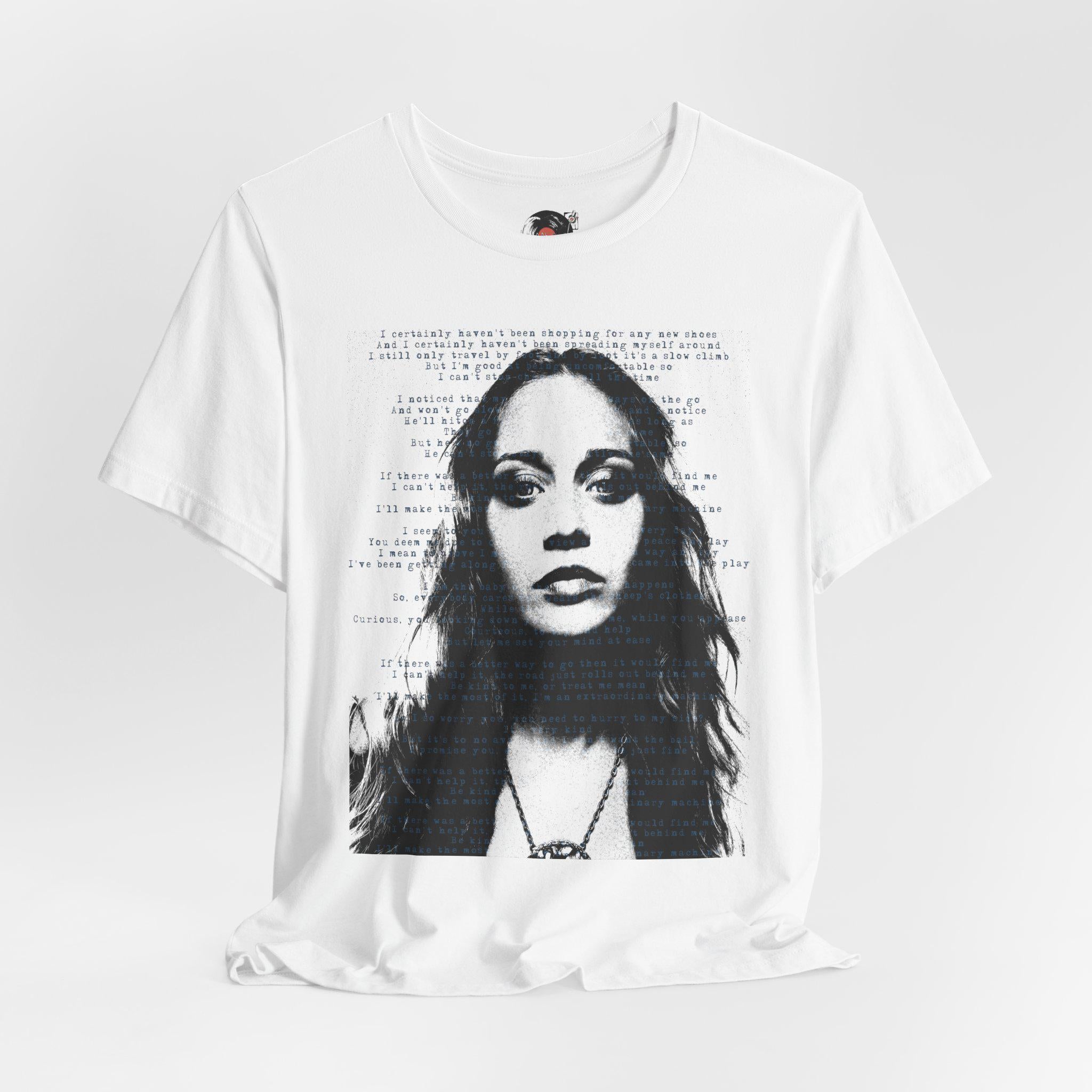 Fiona Apple Portrait Extraordinary Machine Grunge T-Shirt
